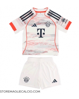 Bayern Munich Maglia Gara Trasferta Repliche 2025-26 Bambino